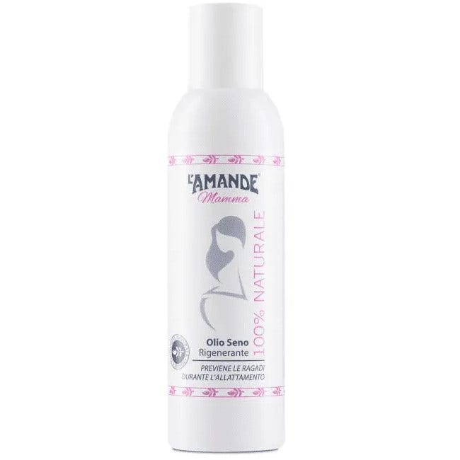 L'Amande Mamma Olio Seno Rigenerante 100% Naturale 150ml-3