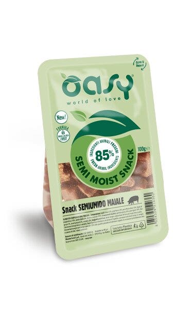 Oasy Snack per Cani Semiumido Maiale 100g-2