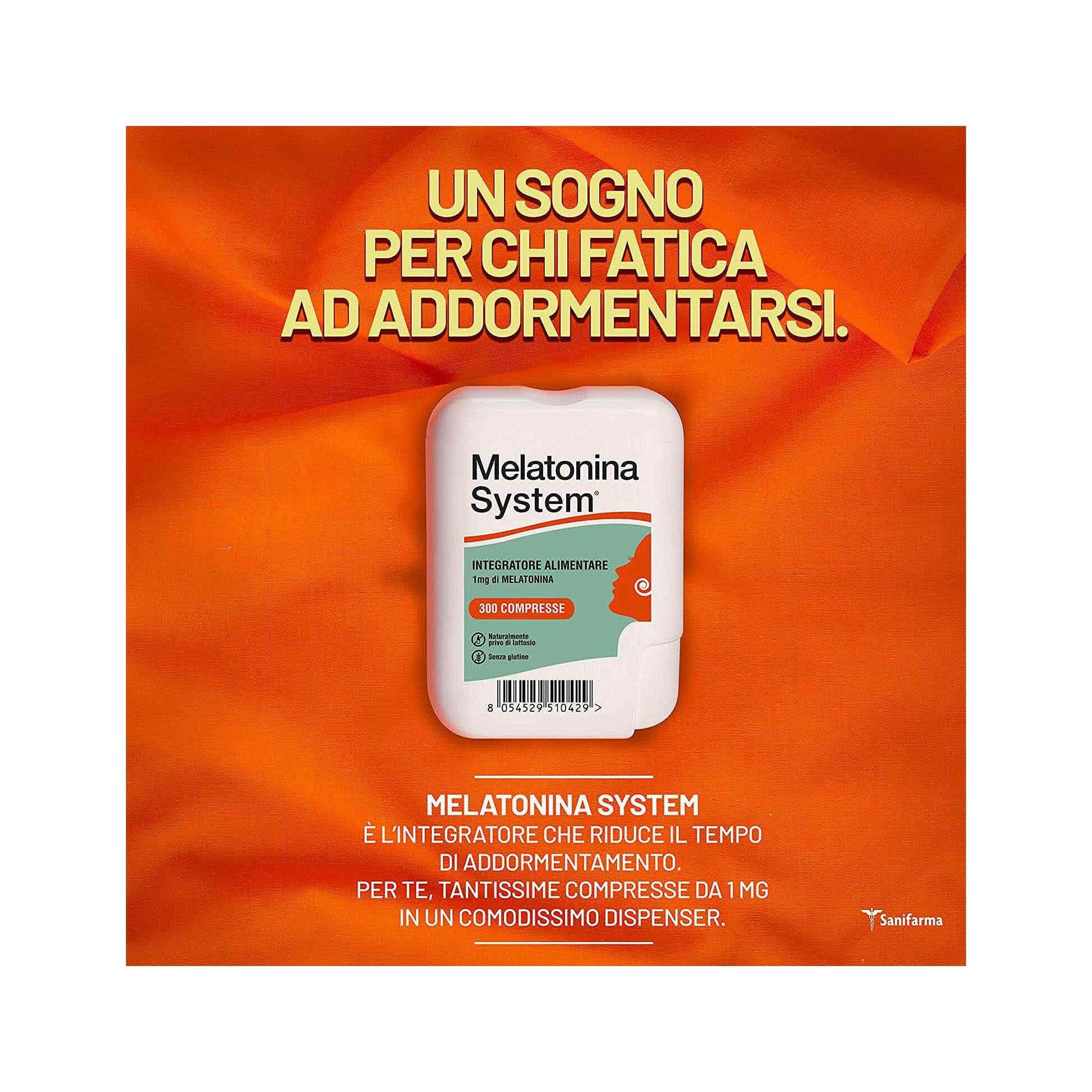 Melatonina System 300 Compresse 1mg-4