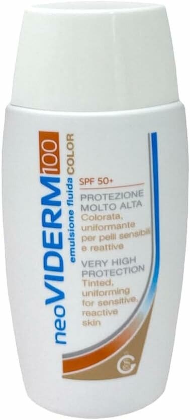 NeoViderm 100 Emulsione Fluida SPF50+ colorata 50ml-1