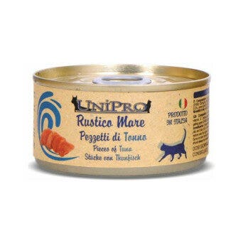 Unipro Rustico Mare Cibo Umido Tonno Per Gatti Adulti Barattolo 85g-3