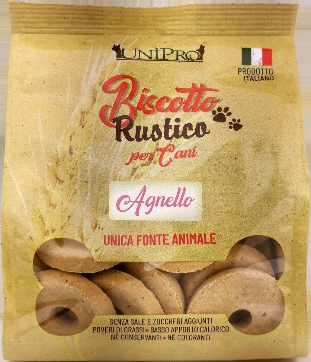 Unipro Biscotto Rustico Agnello Alimento Complementare Per Cani 300g-1