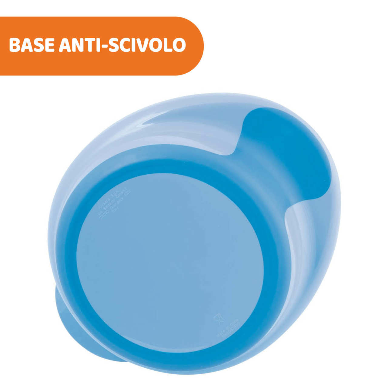 Chicco Piatto Warmy Colore Azzurro 6m+