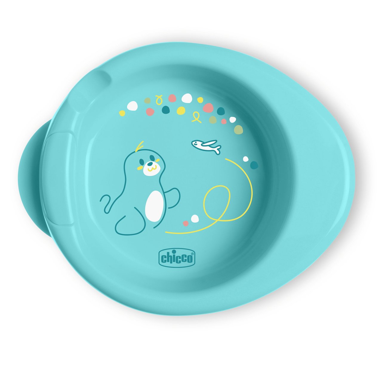 Chicco Piatto Warmy Colore Azzurro 6m+
