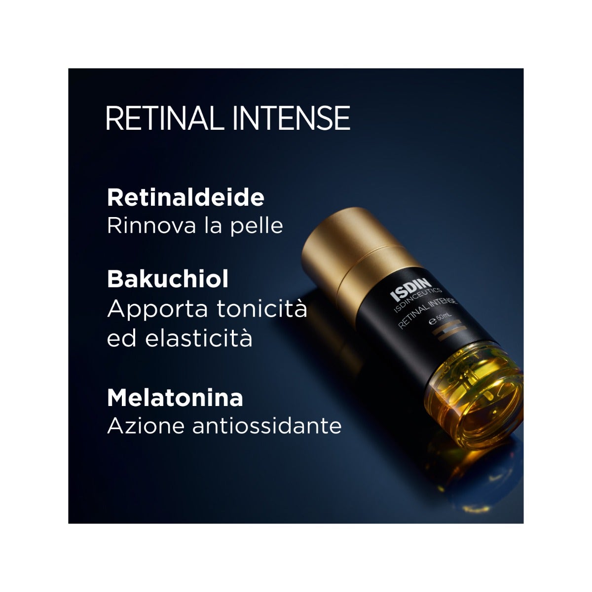 Isdin Isdinceuticals Retinal Intense Siero Notte Antirughe 50ml-5