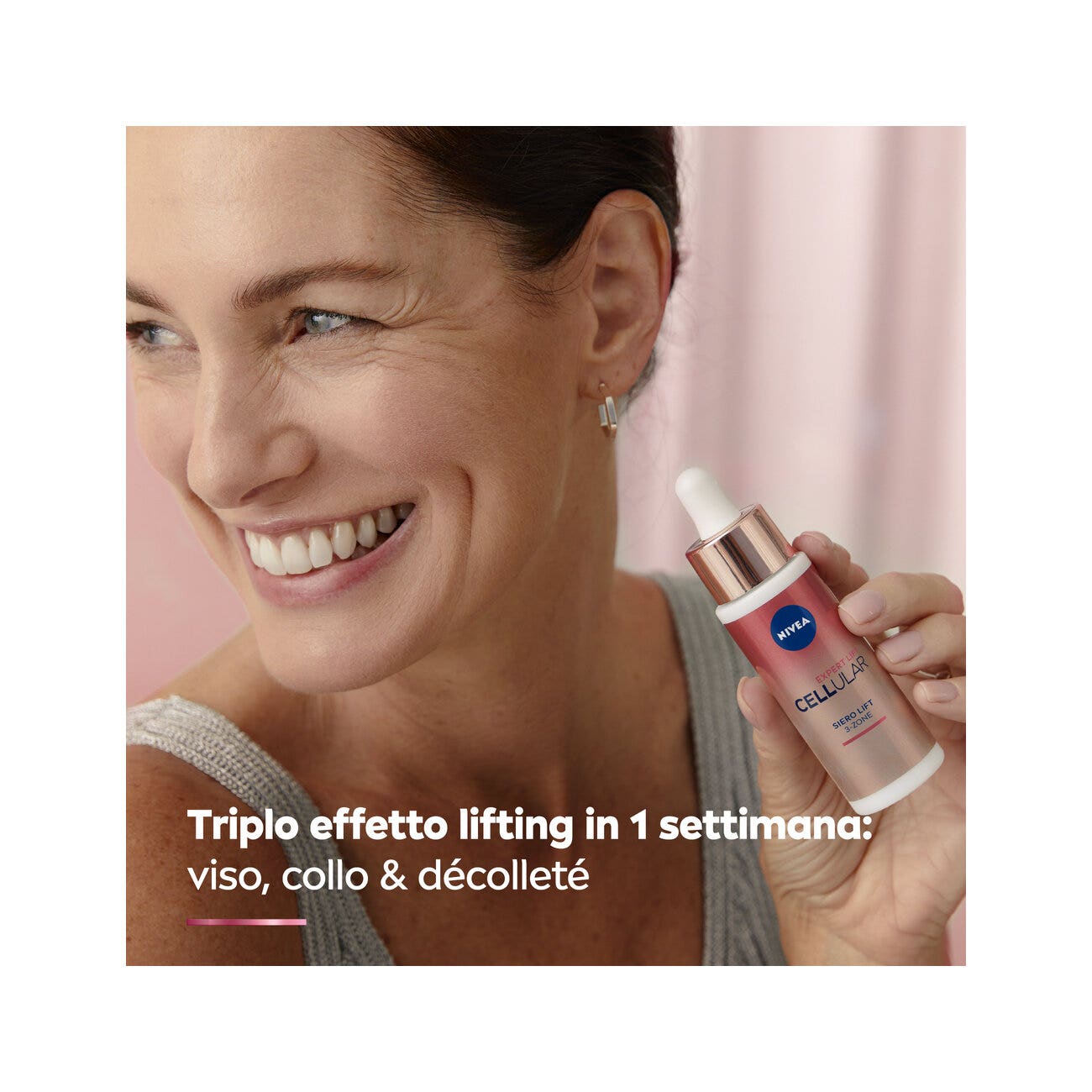 Nivea Cellular Expert Lift Siero Lift 3-zone Viso Antirughe Per Un Effetto Lifting 30ml-6