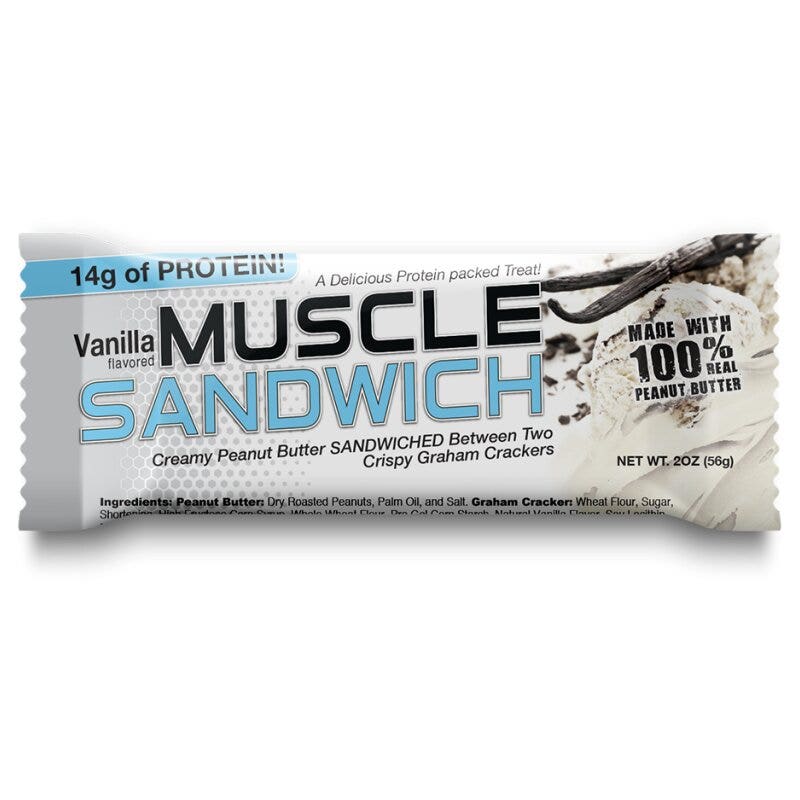 Muscle Sandwich Barretta 56g Gusto Vaniglia-1