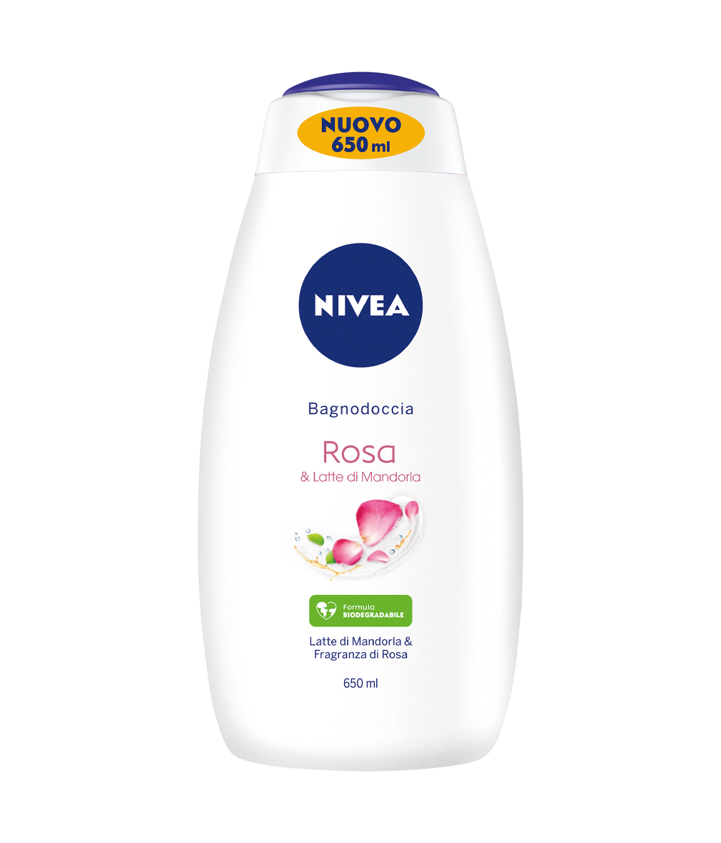 Nivea Bagnodoccia Creme Rosa Latte Di Mandorla  650ml  - 1