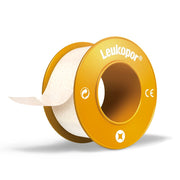 Leukopor Cerotto Rocchetto Tessuto Non Tessuto Bianco 5x500cm