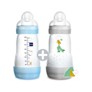 Mam Biberon Easy Start 260ml Maschio 2 Pezzi-1