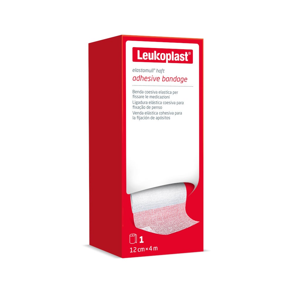 Elastomull Haft Benda Elastica Autoadesiva Compressione Forte 4mx12cm-6