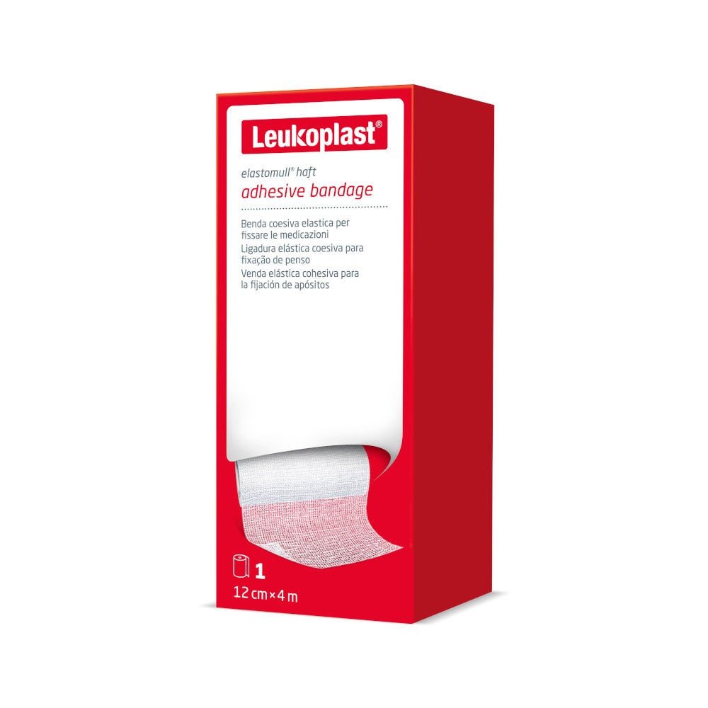 Elastomull Haft Benda Elastica Autoadesiva Compressione Forte 4mx12cm-7