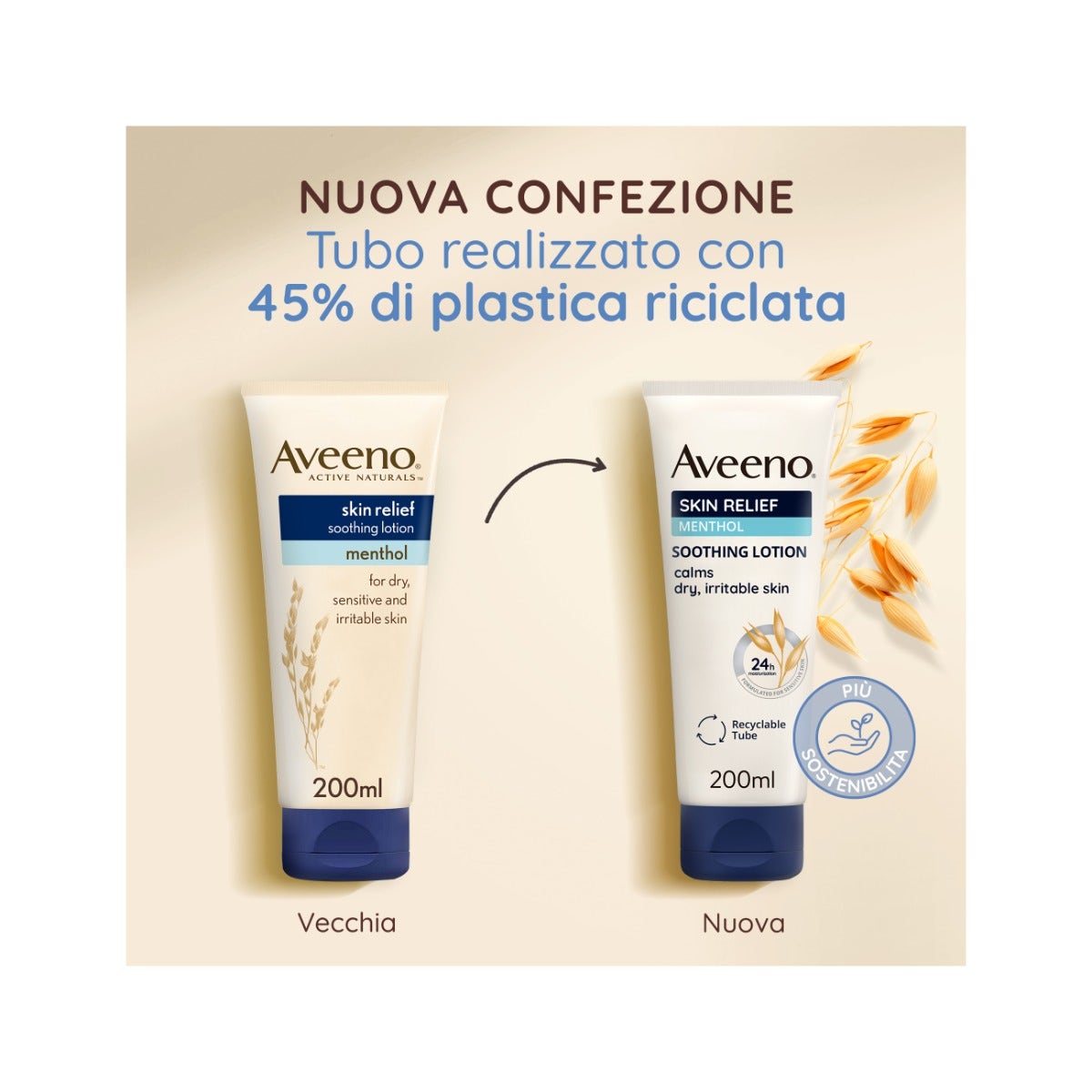 Aveeno Skin Relief Crema Idratante Lenitiva Mentolo 200 ml-13