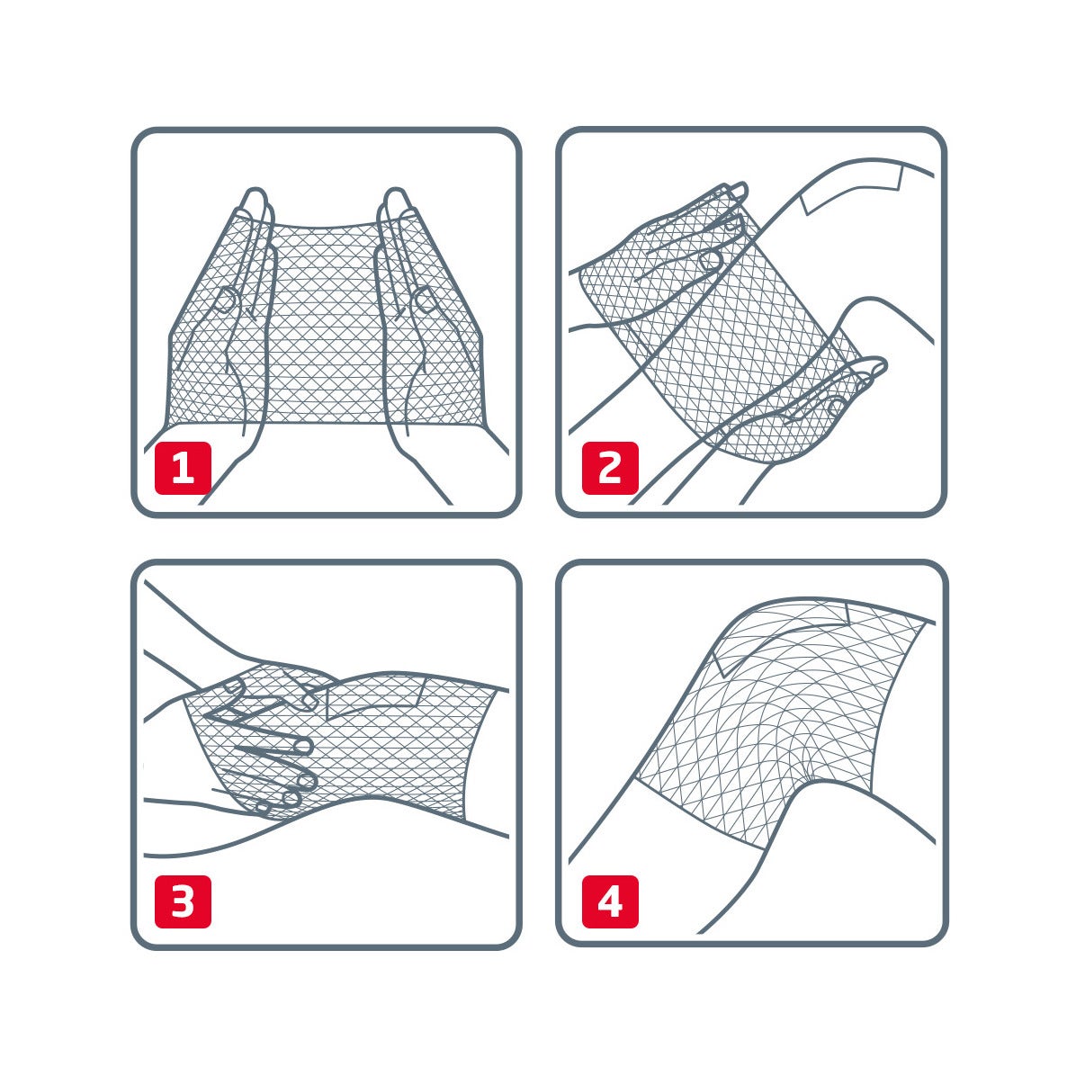 Elastofix Benda Di Fissaggio Ginocchio/Coscia 250cm-5