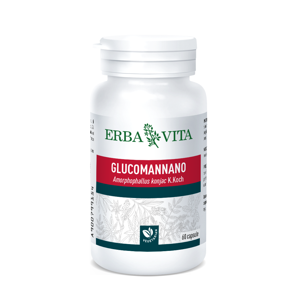 Erba Vita Glucomanno 60 Capsule  - 3