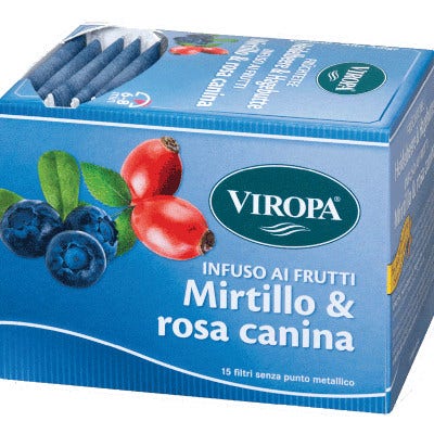 Viropa Infuso Ai Frutti Mirtillo/Rosa Canina 15 Filtri-2