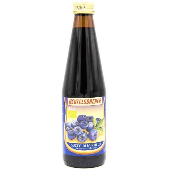 Beutelsbacher Succo Mirtilli Neri Bio 330ml