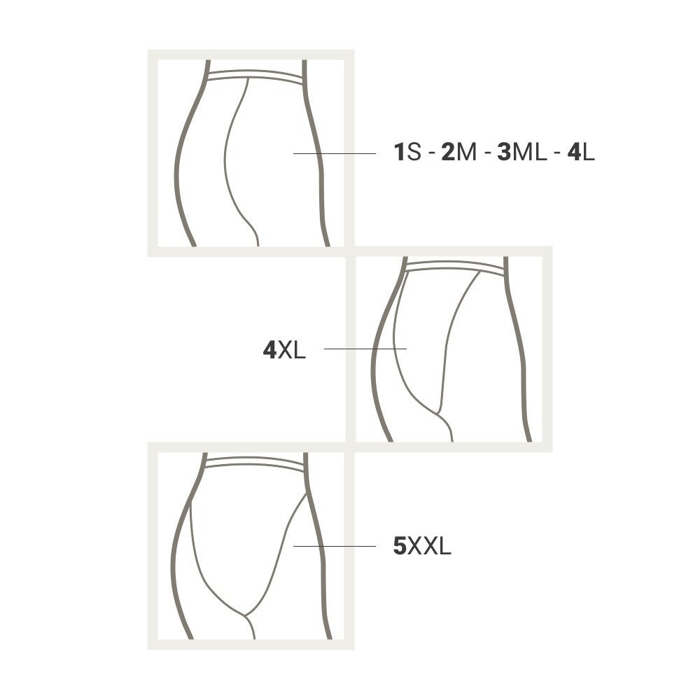 Solidea Naomi Collant 140 Denari Compressione Graduata Colore Visone Taglia 4XL 1 Paio-4
