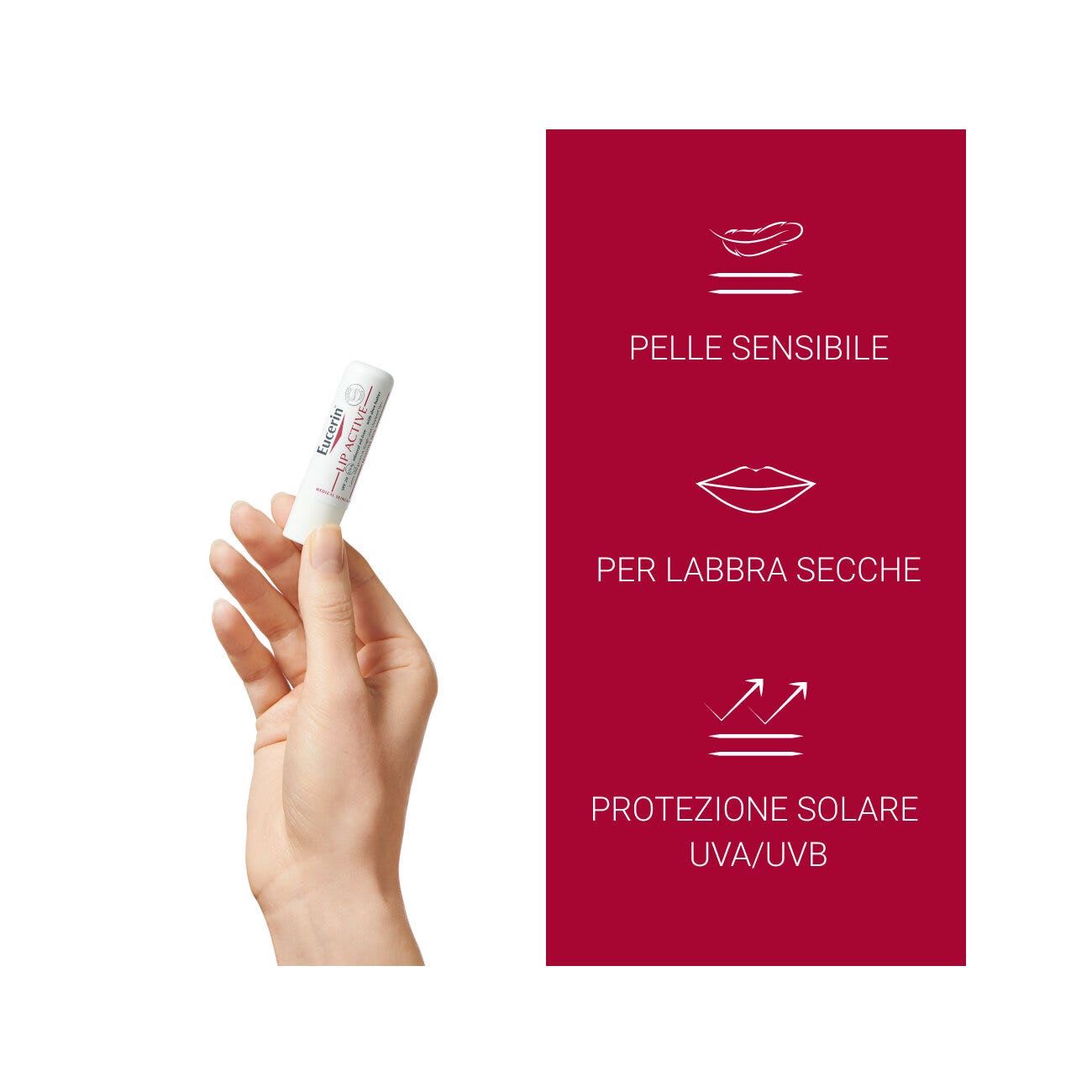 Eucerin Stick Labbra 5ml - Protezione e Idratazione Quotidiana-2