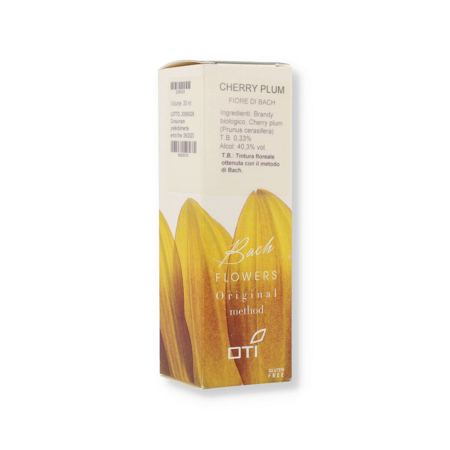 Oti Cherry Plum Bach Gocce 30ml-1