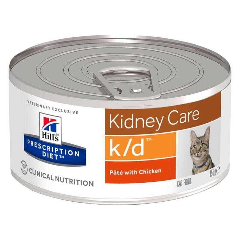Hill's Prescription Diet k/d Alimento Per Gatti Con Pollo 156g-1