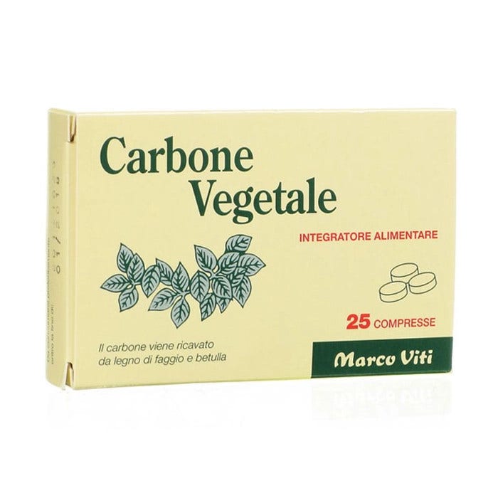 Carbone Vegetale 25 Compresse-2