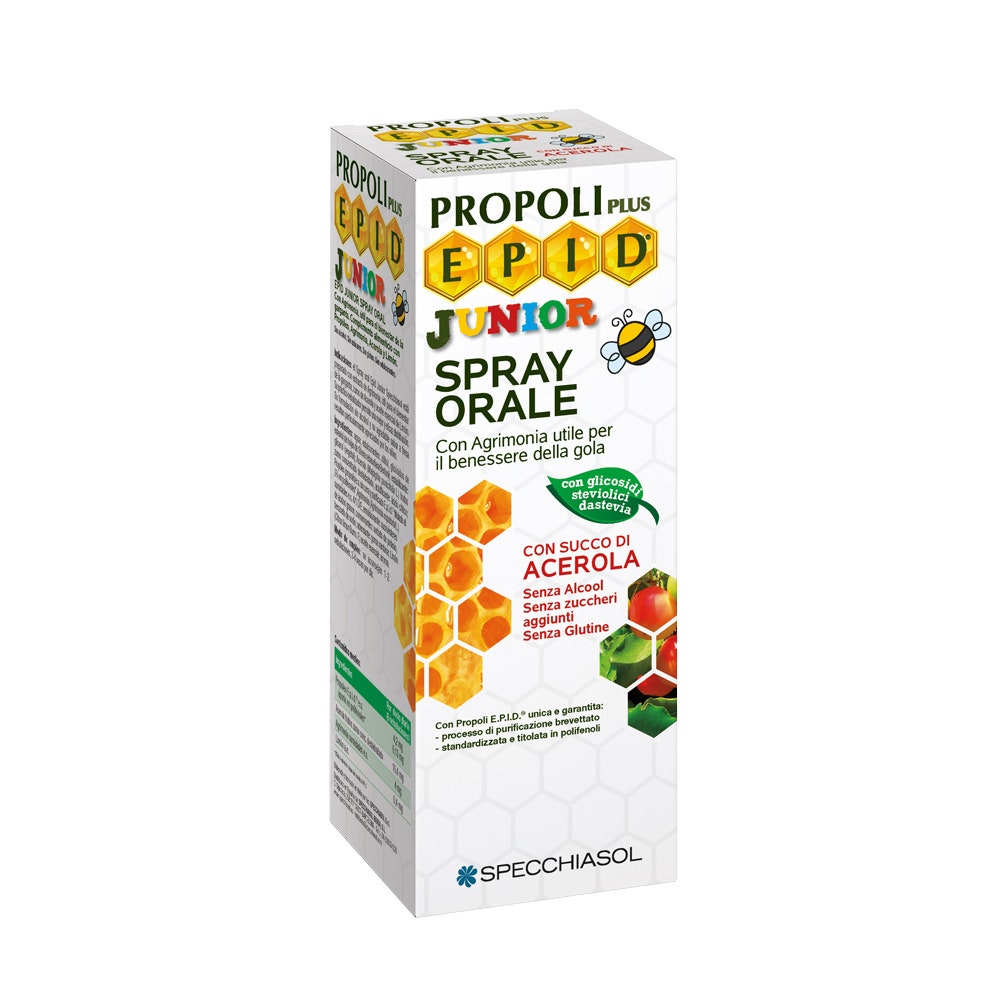 Epid Junior Propoli Spray Orale Gusto Erbe Alpine Con Zinco 15ml-3