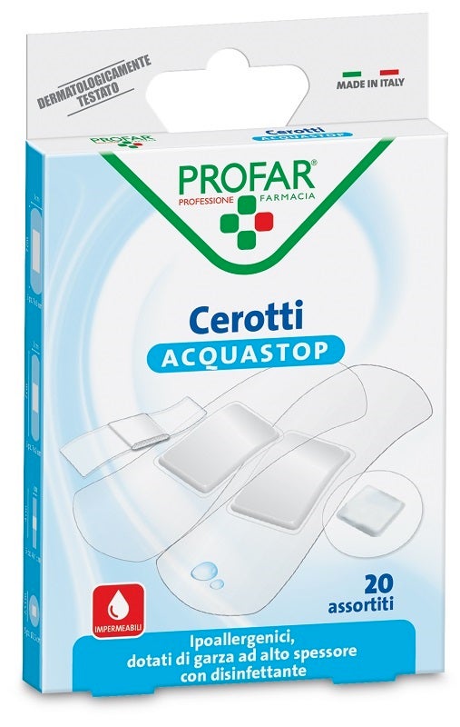 Cerotto Acquastop Assortiti Profar 20 Pezzi-0
