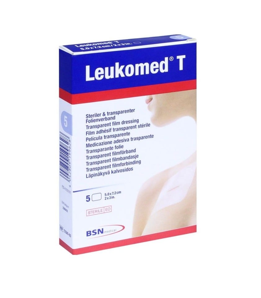 Leukomed T Medicazione Trasparente 7.2x5cm-1