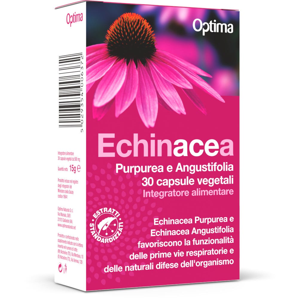 Optima Echinacea 30 Capsule Vegetali -2
