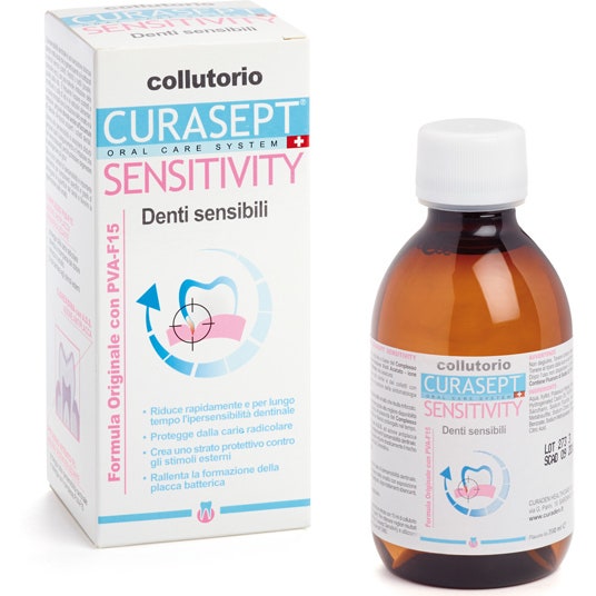 Curasept Sensitivity Collutorio 200ml-3