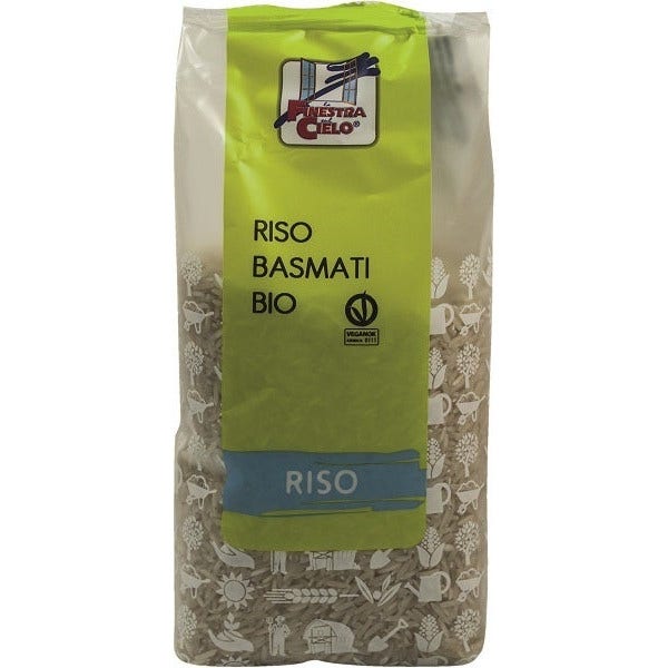 La Finestra Sul Cielo Riso Basmati Bianco Bio 500g-2