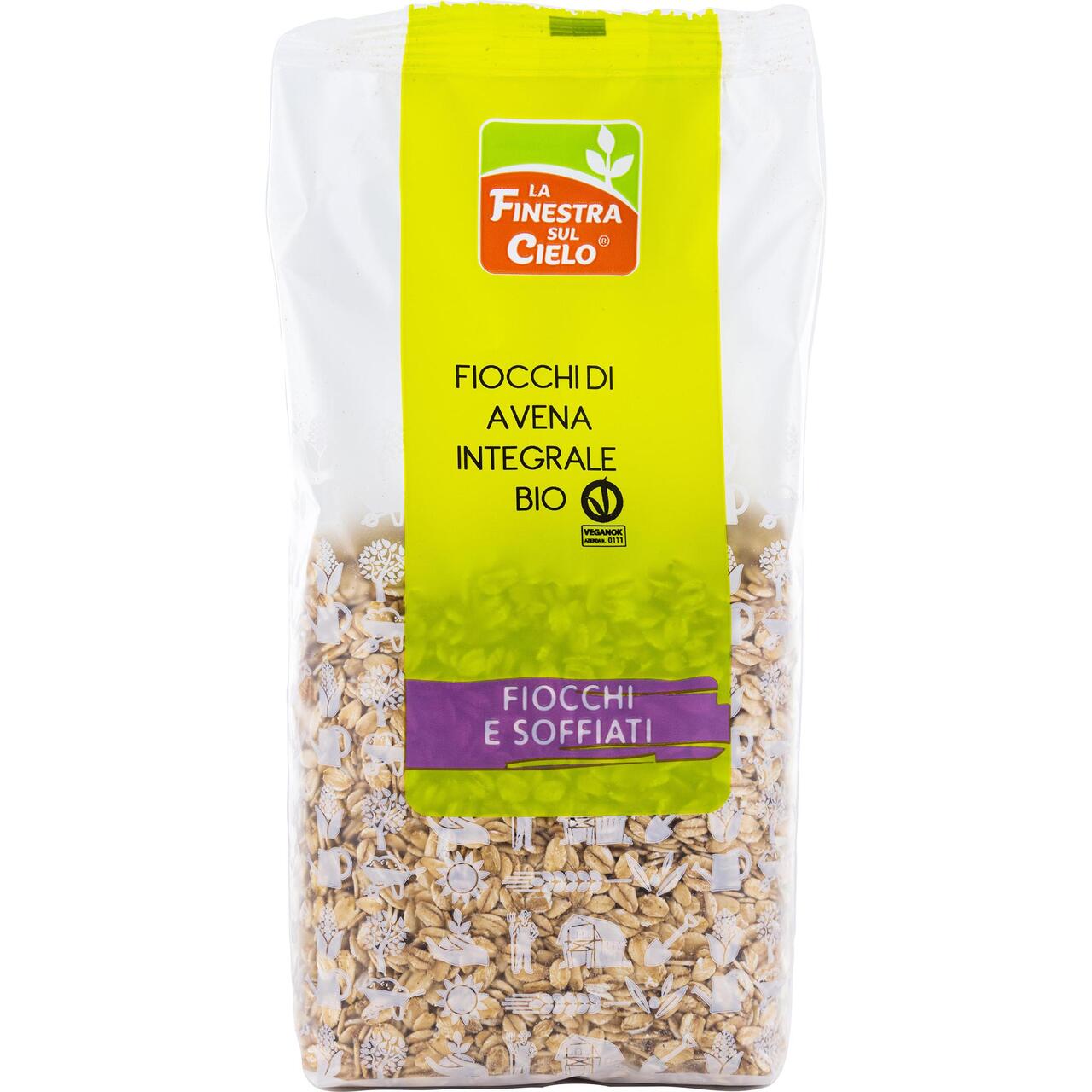 Fiocchi Di Avena Integrale Bio 500g