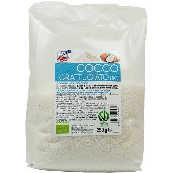 La Finestra Sul Cielo Cocco Grattugiato Bio 250g-2