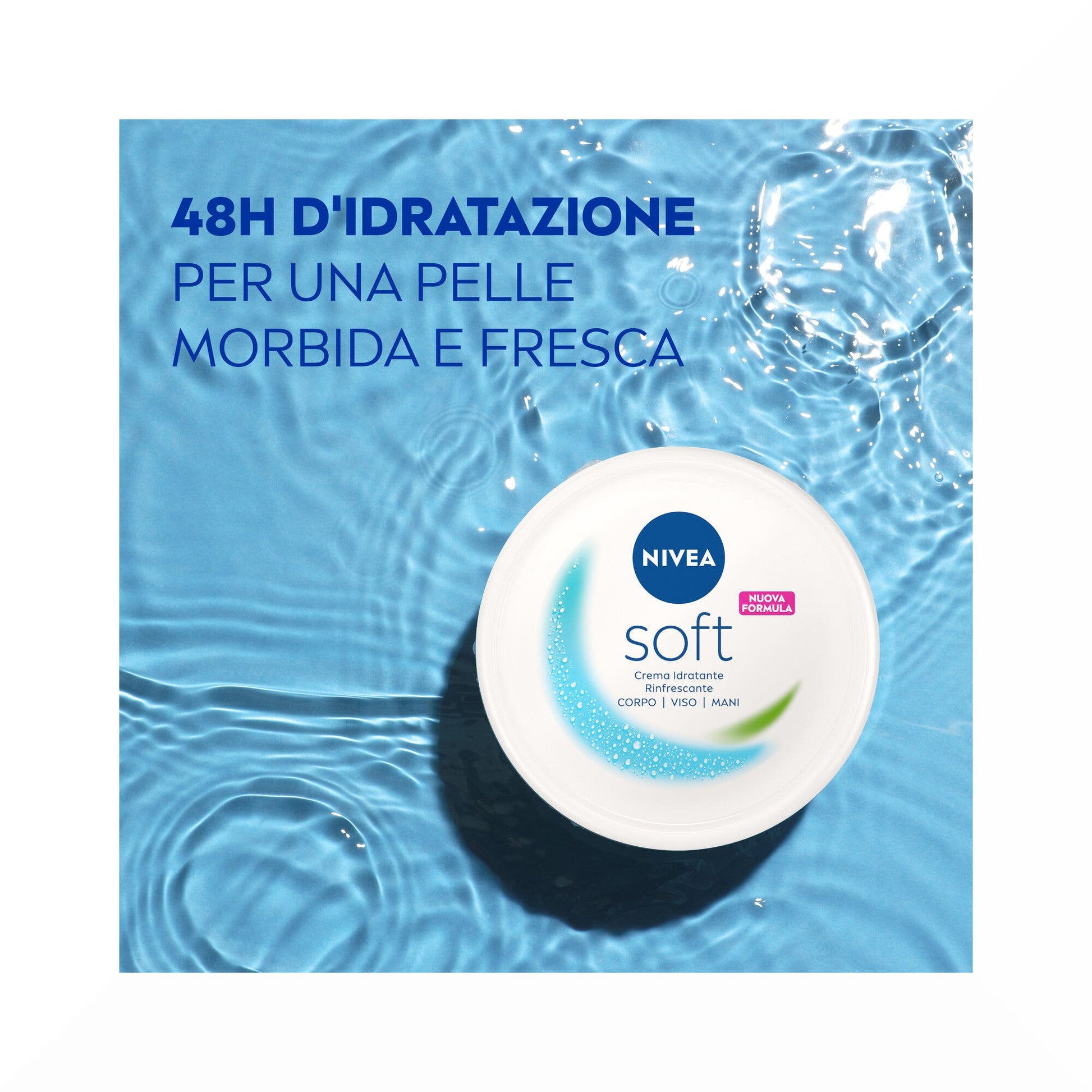 Nivea Soft 200ml Crema Idratante Corpo Viso Mani Multiuso Con Vitamina E E Olio Di Jojoba-6