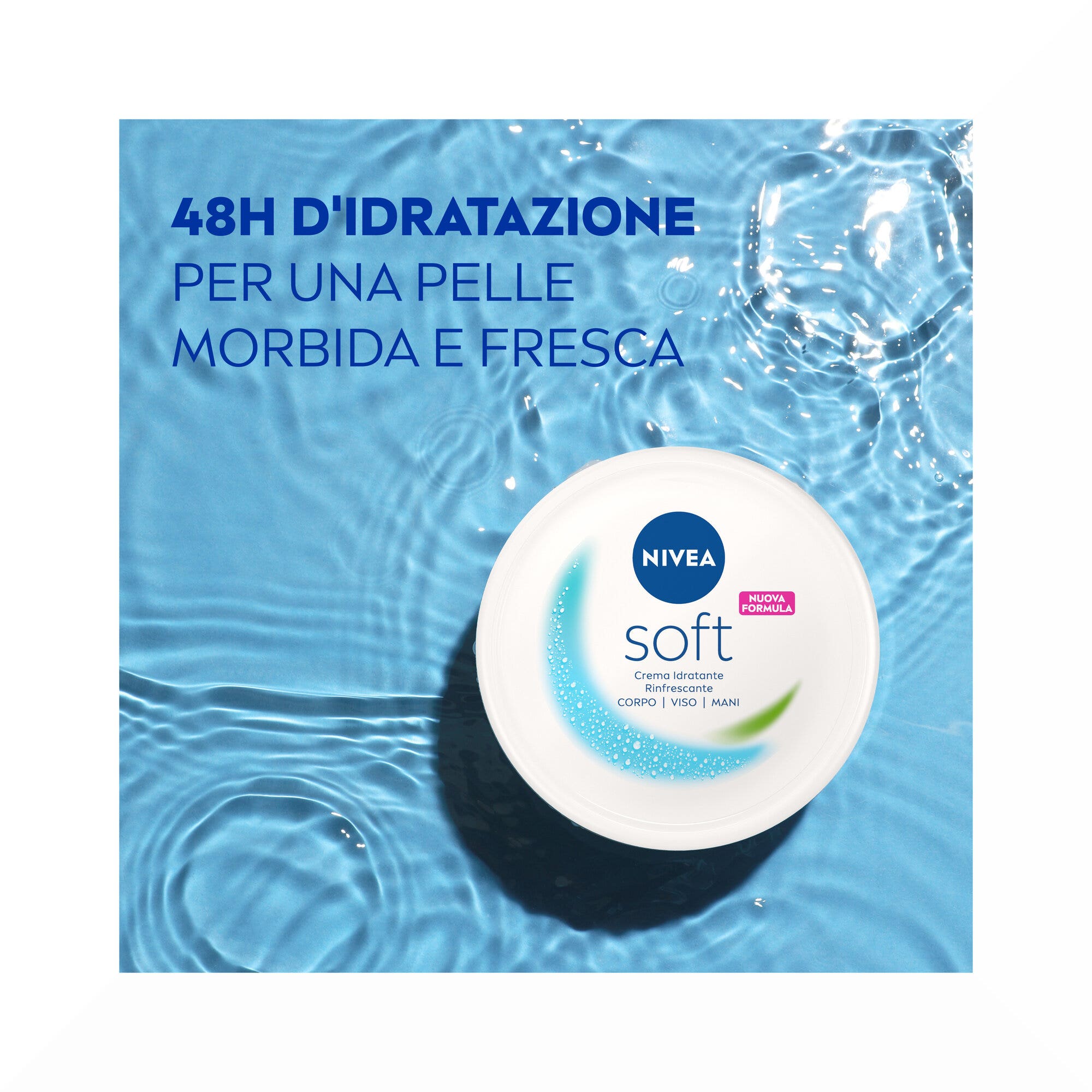 Nivea Soft 200ml Crema Idratante Corpo Viso Mani Multiuso Con Vitamina E E Olio Di Jojoba-6