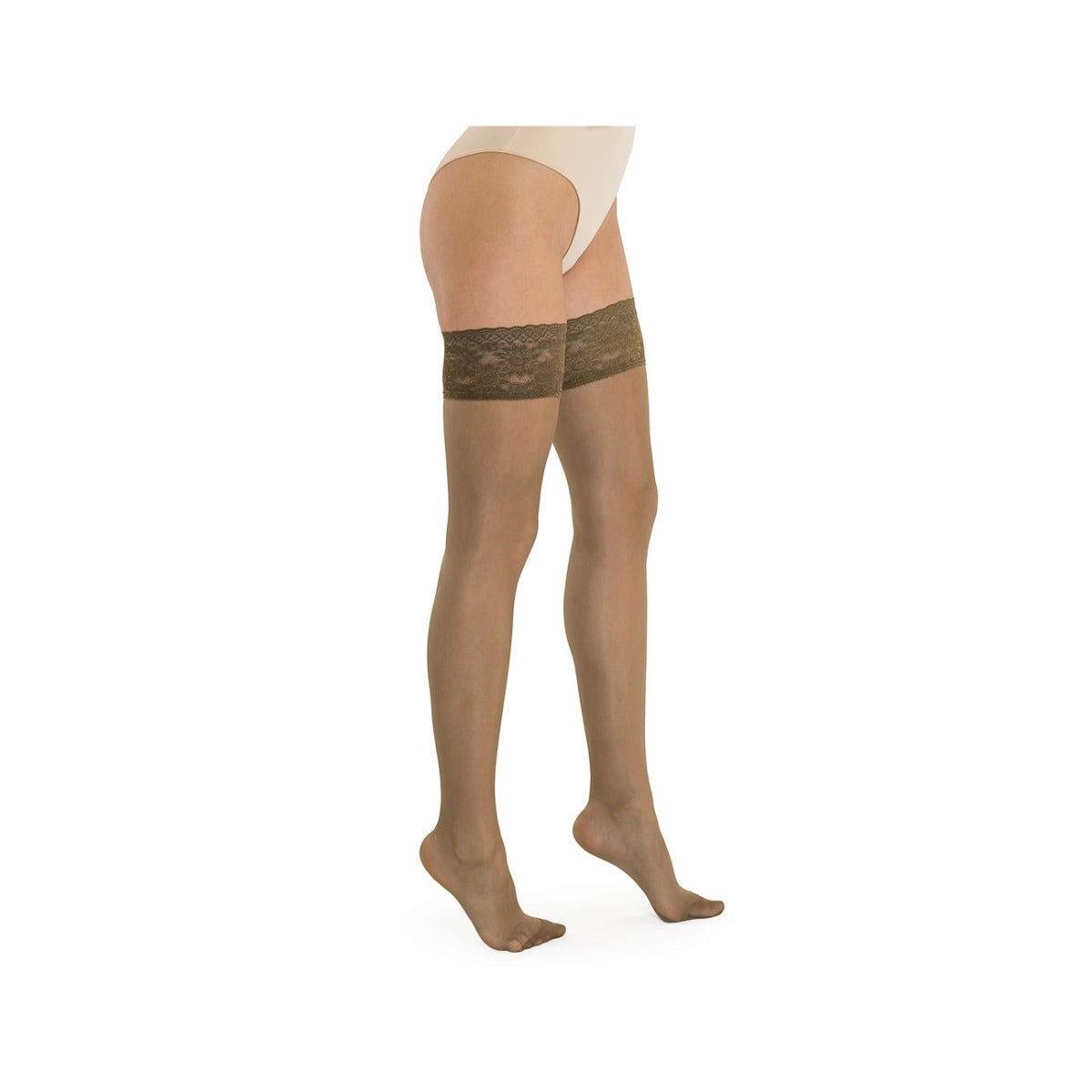 Marilyn 140 Denari Calze Autoreggenti Compressione Graduata Colore Nero Taglia 3M 1 Paio-2