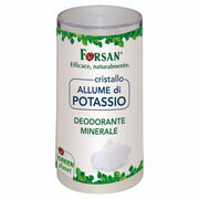 Forsan Cristallo Allume Di Potassio Deodorante Minerale Corpo 120g-1