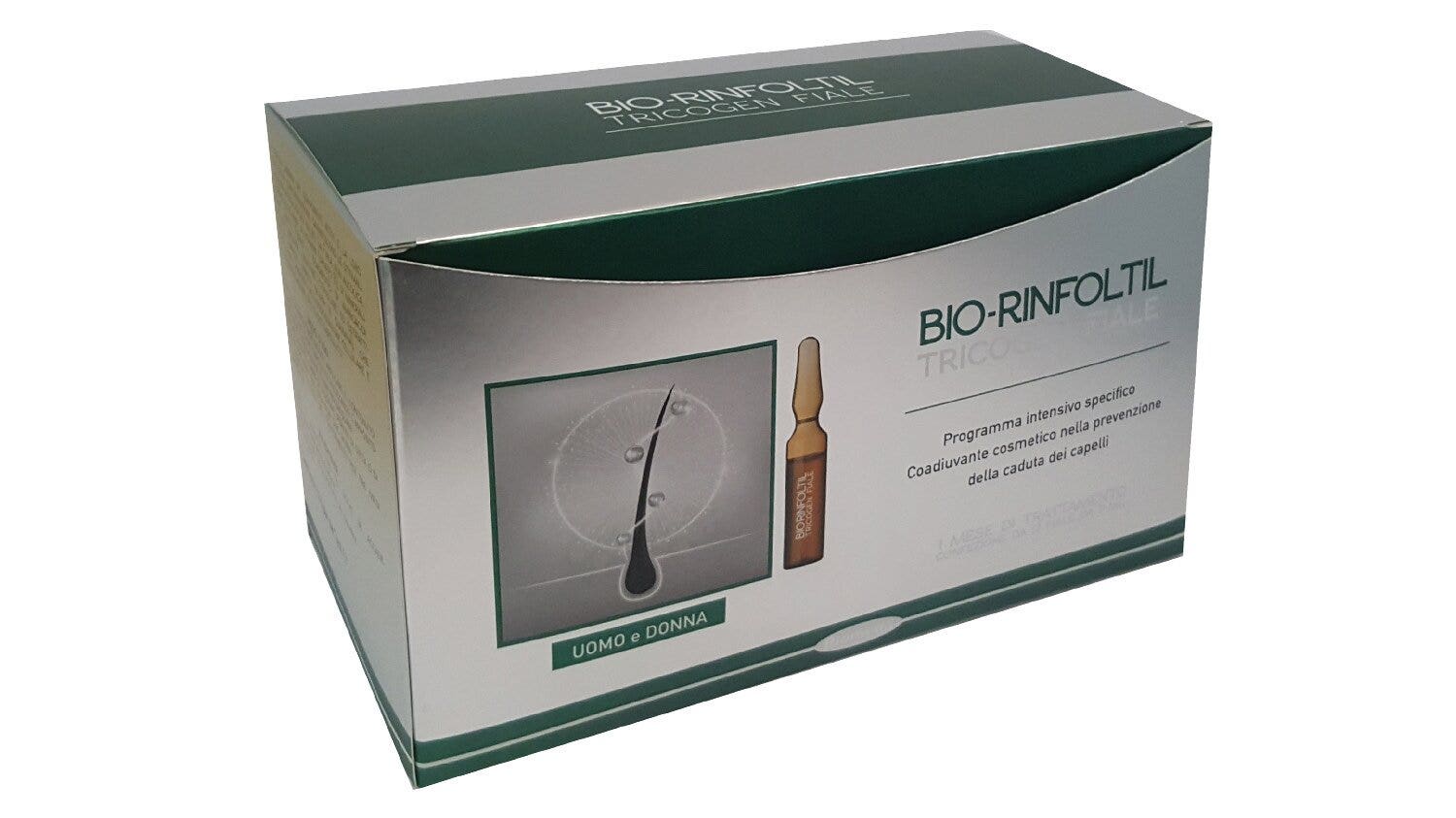 Biomeda Bio-Rinfoltil trattamento anti-caduta capelli in fiale 12 Fiale da 7ml-1