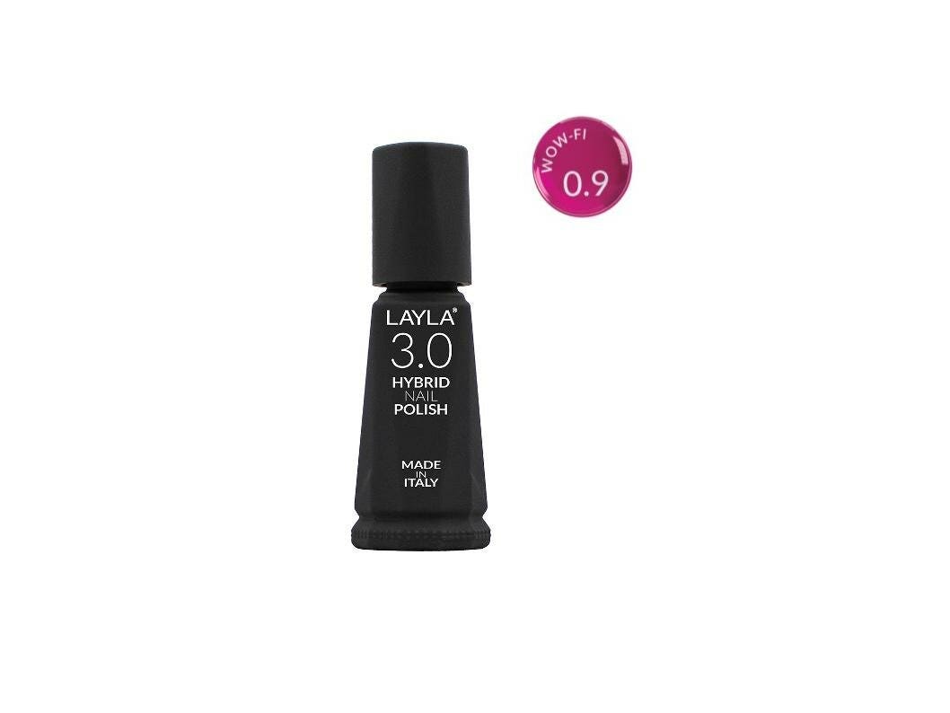 Layla Hybrid Nail Polish Smalto Gel n.09 Wow-Fi 10ml-2