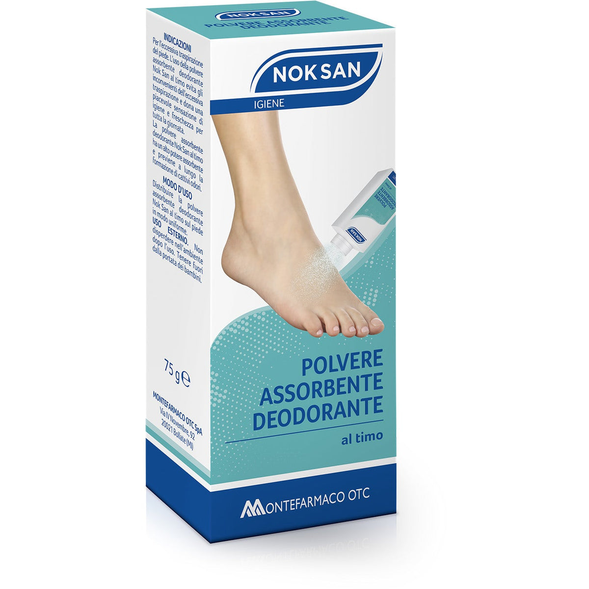 Noksan Polvere Assorbente Deodorante 75g  - 2