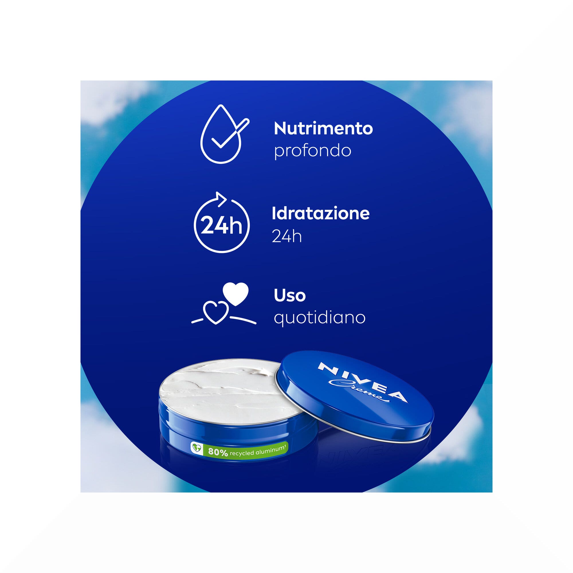 Nivea Creme 150ml Crema Idratante Corpo Viso E Mani Multiuso Con Eucerit Glicerina E Pantenolo-8