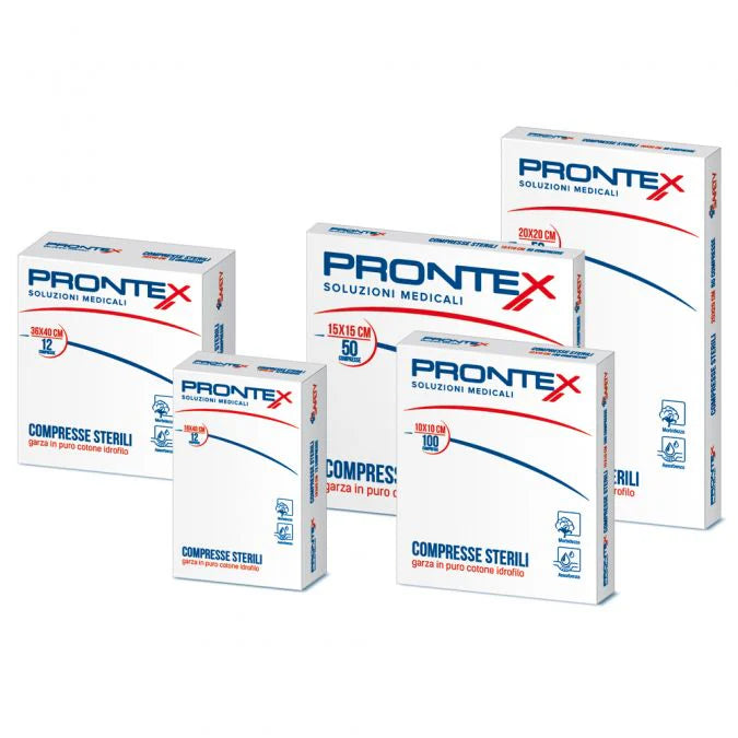 Garza Compressa Prontex 15x15cm 50 Pezzi