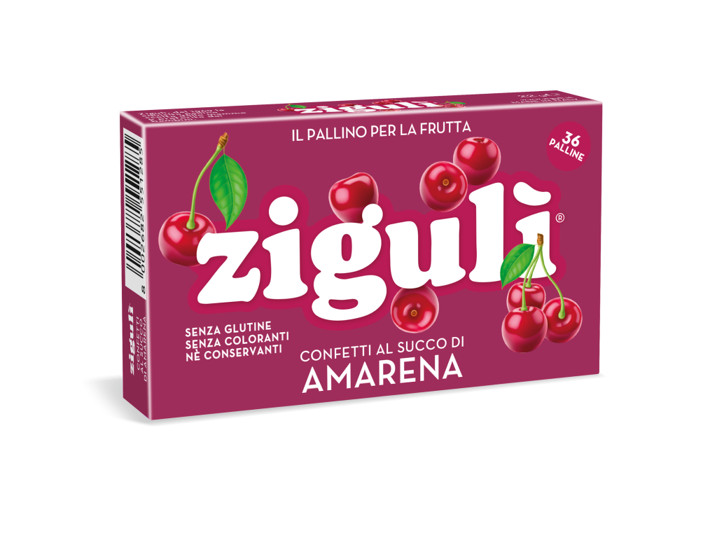 Ziguli Amarena 36 Palline 22g