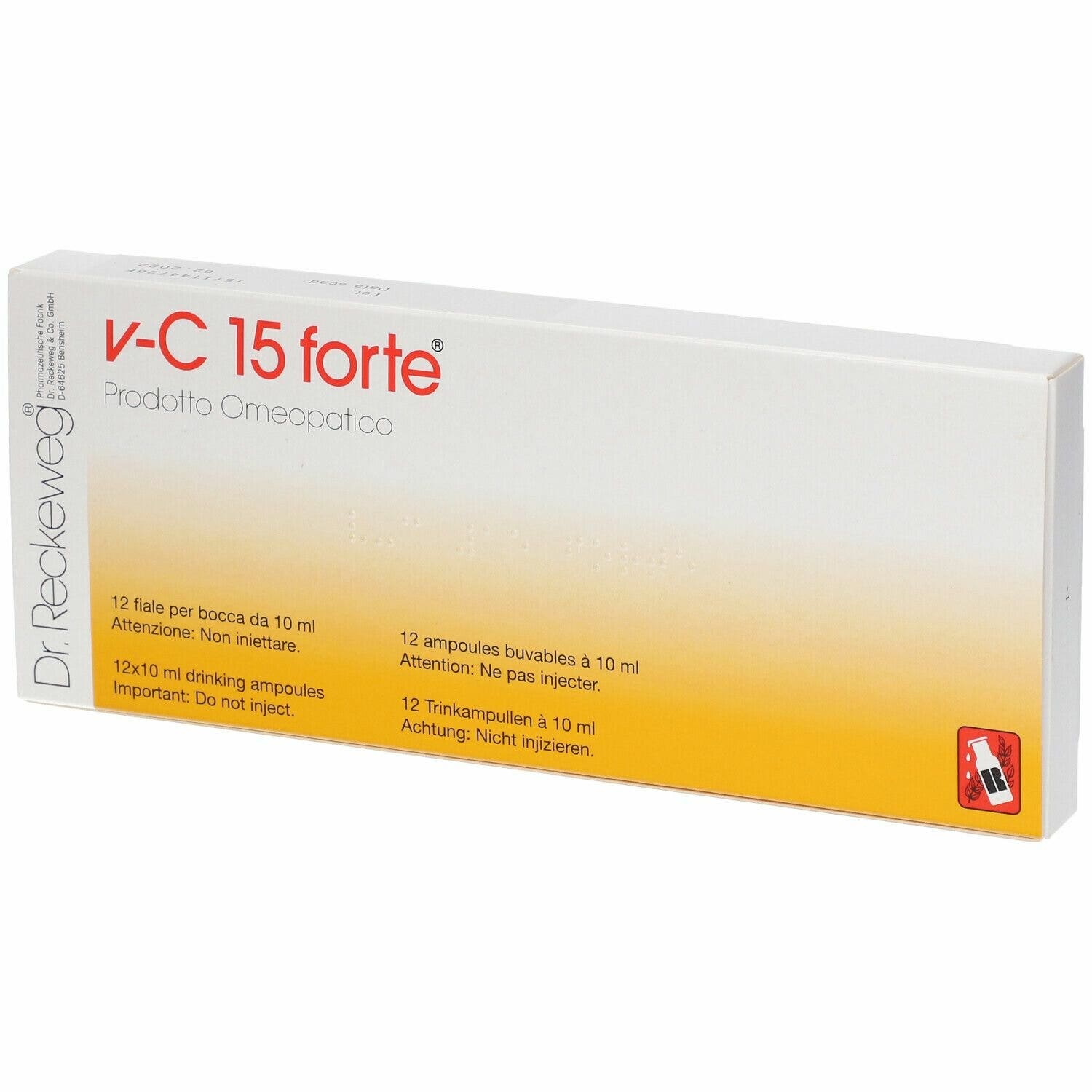 Reckeweg VC15 Forte 12 Flaconcini-2