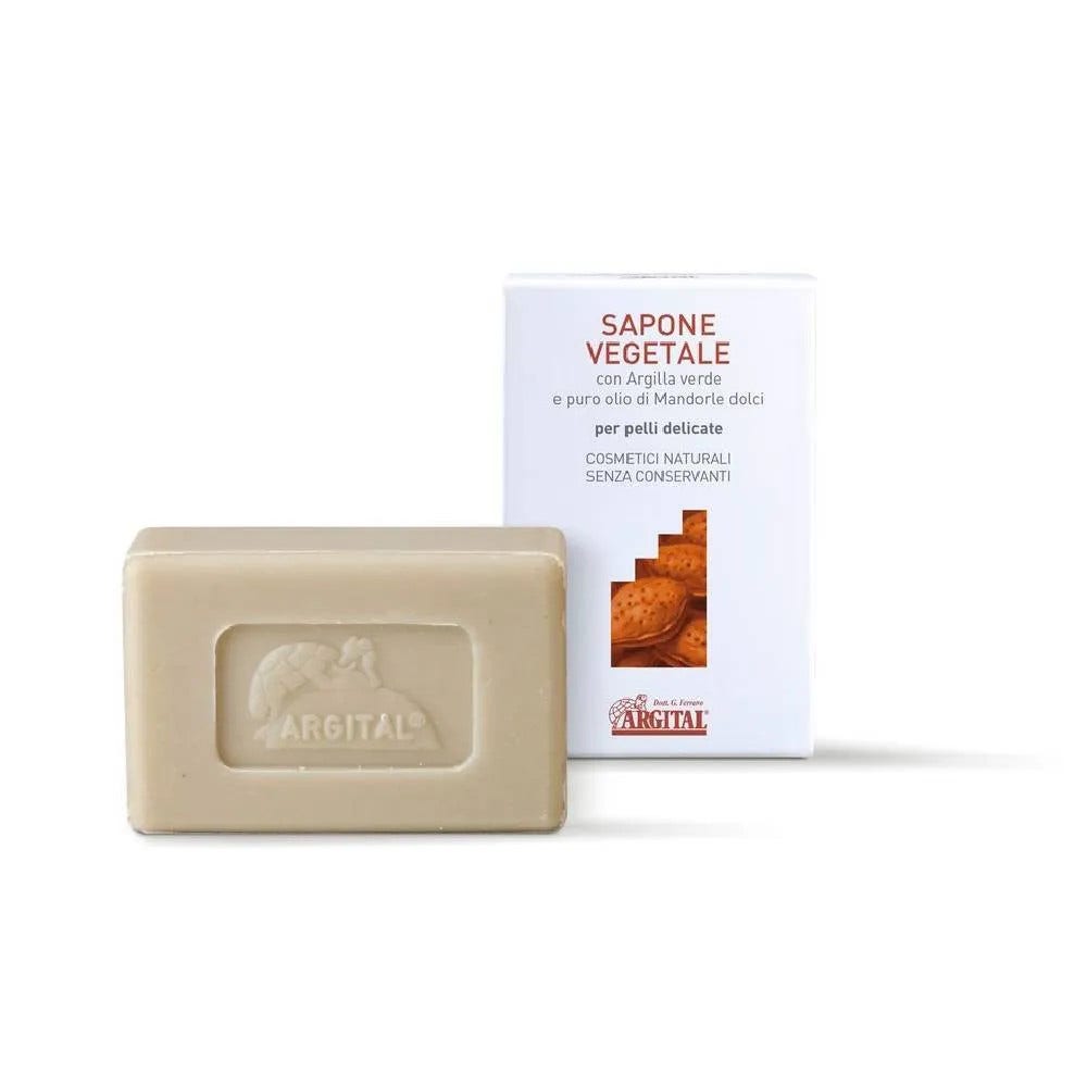 Argital Sapone Vegetale Argilla Verde E Mandorle Dolci 100g-3