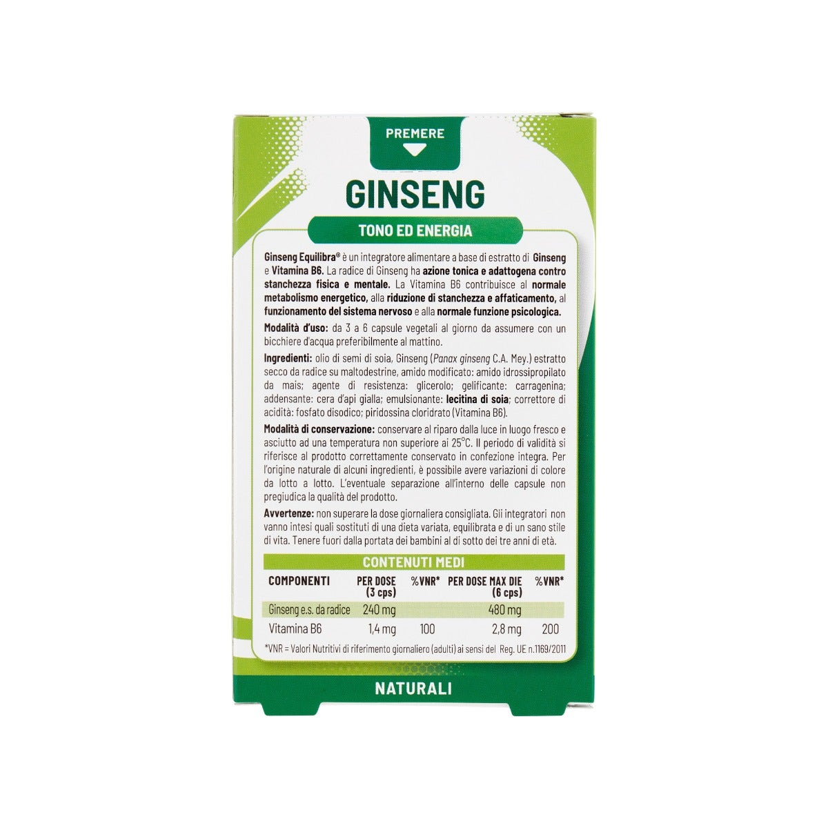 Equilibra Ginseng 60 Perle -2