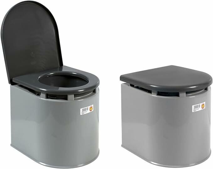 WC Chimico Camper 12 litri Grigio-2