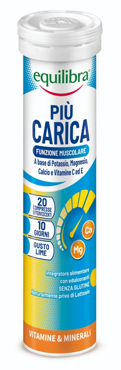 Equilibra Più Carica Gusto Lime 20 Compresse Effervescenti-5