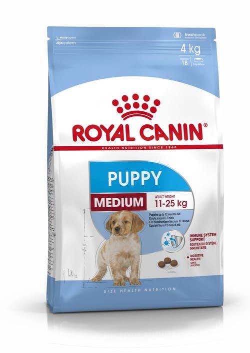 Royal Canin Crocchette Per Cuccioli Taglia Media Sacco 4kg-2